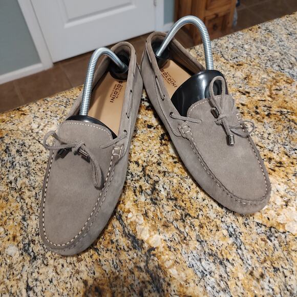 Soldini Women's Suede Loafers Size 10.5 or 42 #20473 Made in Italy - Picture 3 of 13